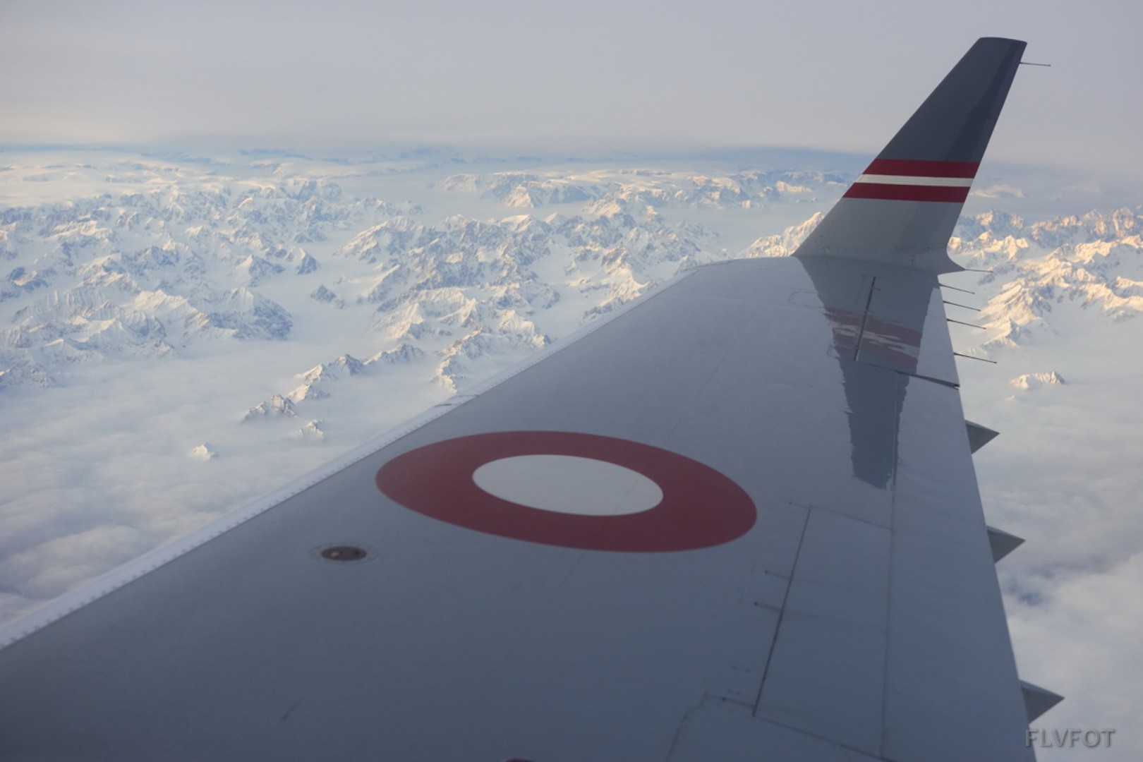 Overvågning i Arktis er Challengerflyet vigtigste opgave. Foto: Forsvarsgalleriet